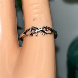 Fashion Jewelry Silver Horse Ring